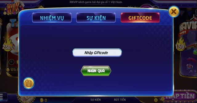 Code RikVip - Cùng nhận code khủng thôi nào