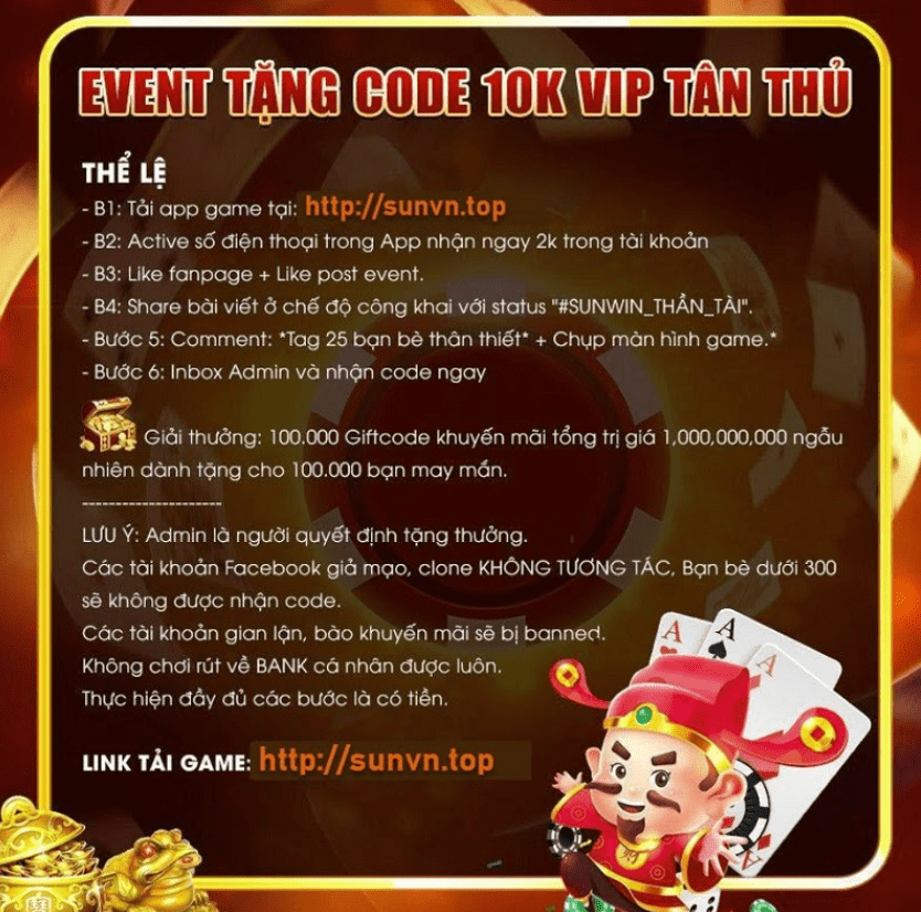 Bạn đã biết cách nhận code Sunwin chưa