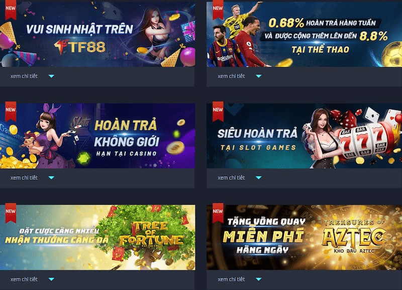 Khuyến Mãi TF88 Với Những Ưu Đãi Khủng Dành Cho Các Thành Viên