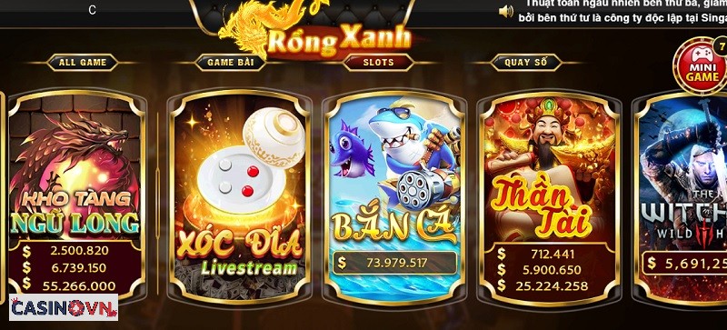 Rongxanh uy tín hay lừa đảo? Có đáng tin hay không? Đa dạng game cược